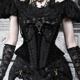 Blood Supply The Box Of Love God Velvet Corset