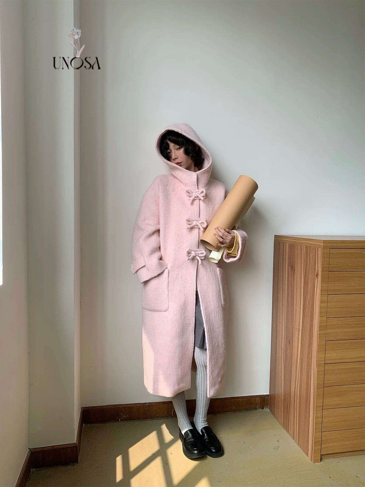 Get trendy with [UNOSA] In The Mood For Love Wool Coat Christmas - Coats & Jackets available at Peiliee Shop. Grab yours for $169 today!