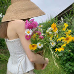 Get trendy with [SPOII UNOSA] Angelic Romance Corset Top -  available at Peiliee Shop. Grab yours for $70 today!