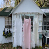 [Maßgeschneidert] Im Blumenfeld Cottage Handgemachtes Baumwollkleid