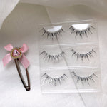 Get trendy with Mermaid Pearl Eyelashes 3 sets -  available at Peiliee Shop. Grab yours for $8.90 today!