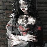 Blood Supply Christmas At Vampire Castle Midnight Thorn Veil Cape