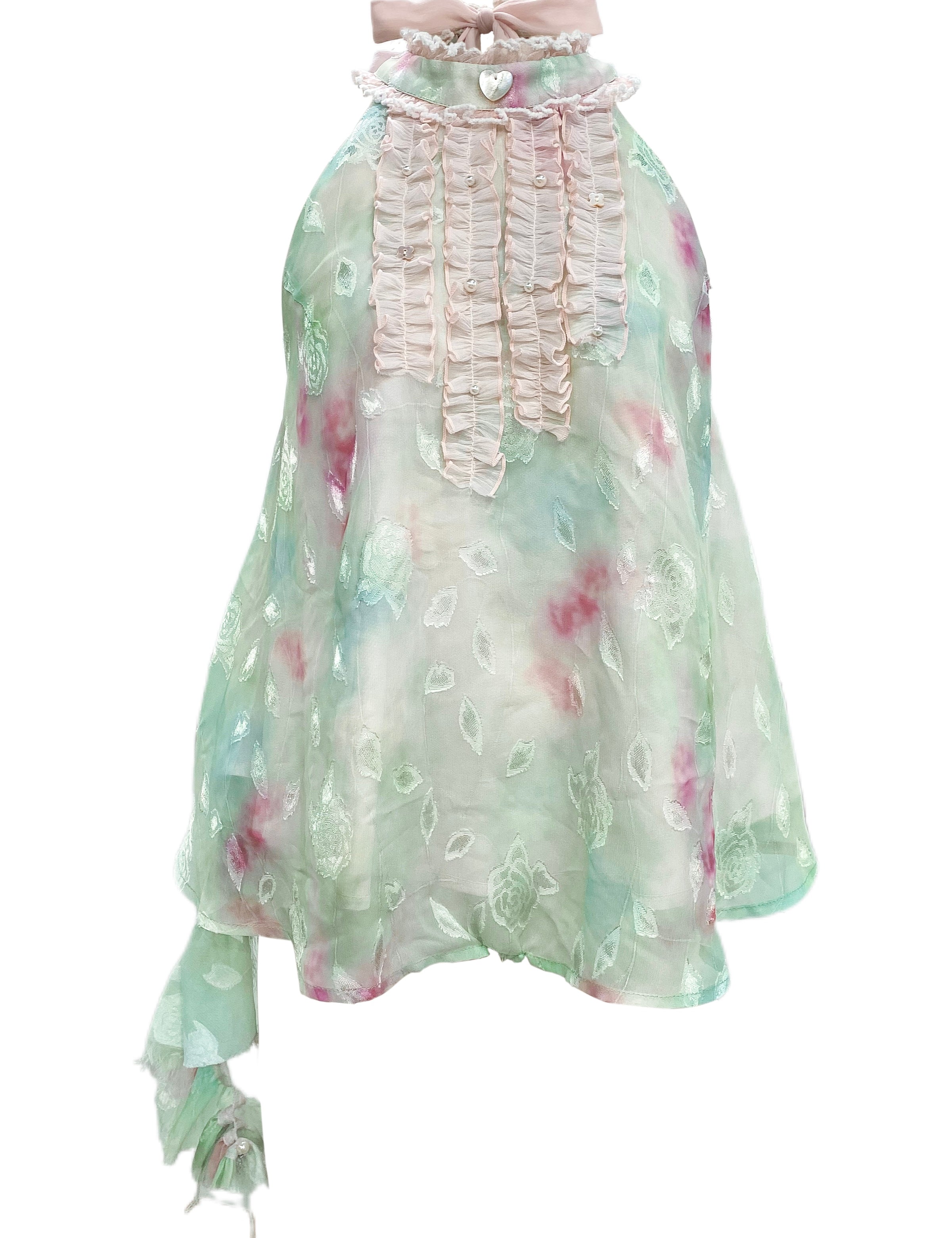 Rose Island Rose Mojitos Floral Tank Top