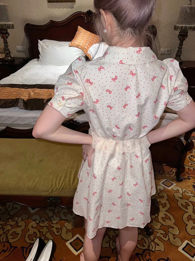 Get trendy with [SALE] Polka Candy floral mini dress - Dresses available at Peiliee Shop. Grab yours for $28 today!