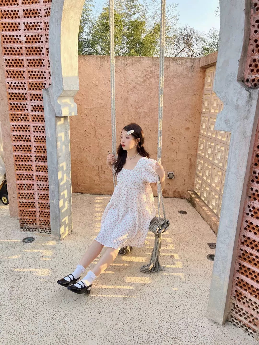 Get trendy with [SALE] Dolly Dream A Line Mini Dress - Dresses available at Peiliee Shop. Grab yours for $26.80 today!