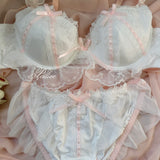 Rose Garden Floral Lace Bra Pantie Set Size fr 70B to 90E
