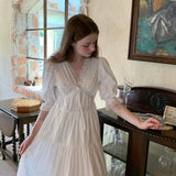 Customized Sewing Diary Handmade Whispering Meadow Cotton Dress