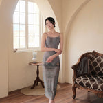 Get trendy with Butterfly waltz whisper floral midi dress - Dress available at Peiliee Shop. Grab yours for $38 today!