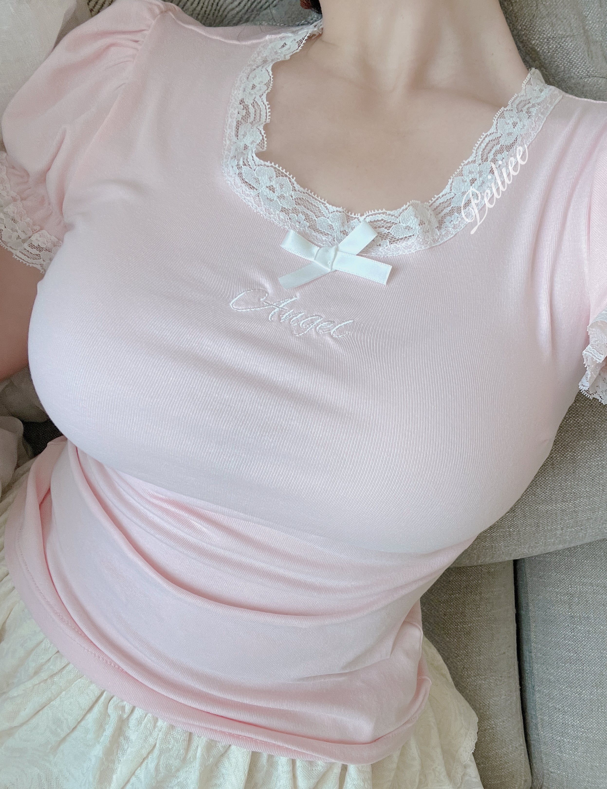 [Peiliee Design] Angel Cotton Tee