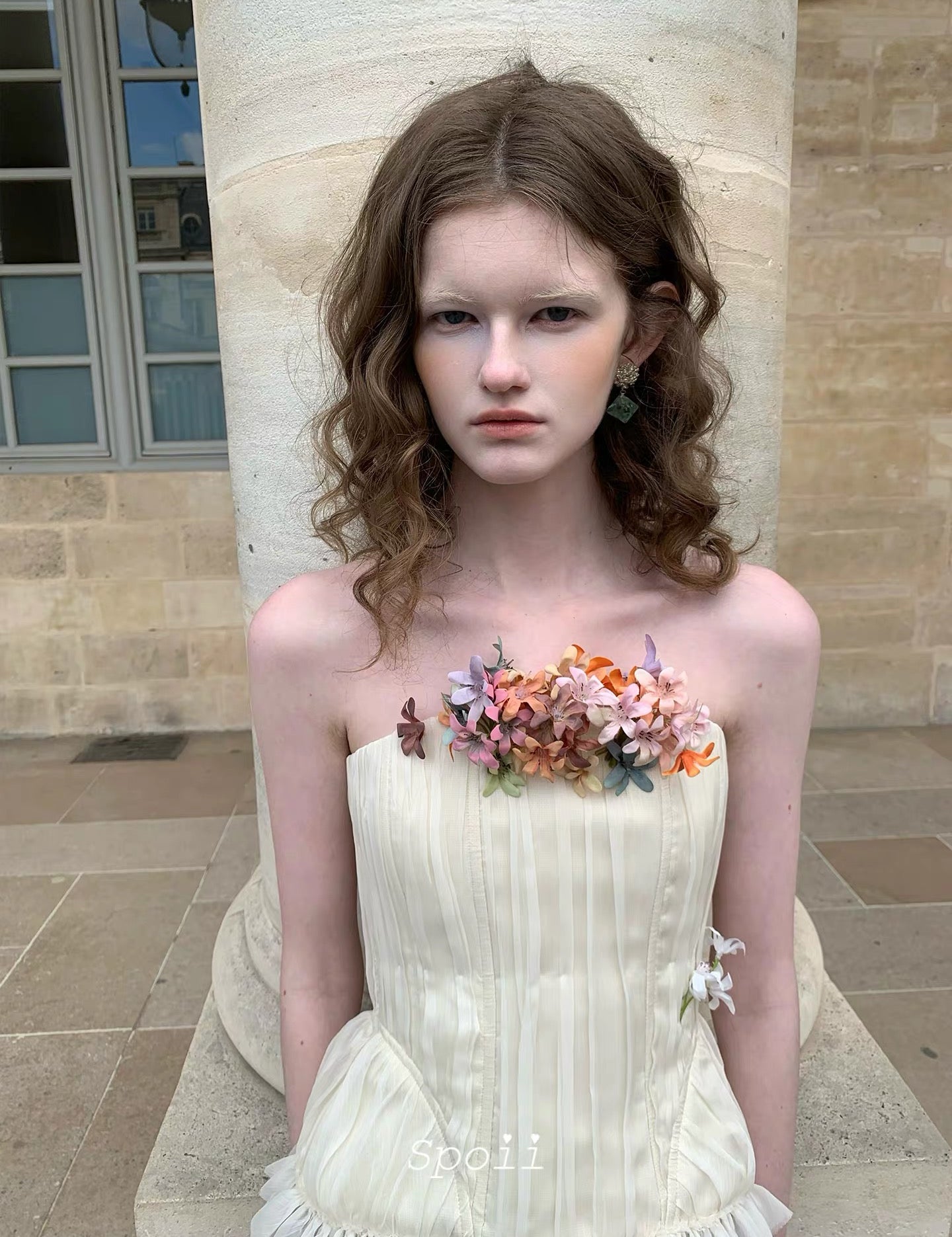 SPOII UNOSA Fleur Séchée Corset Top