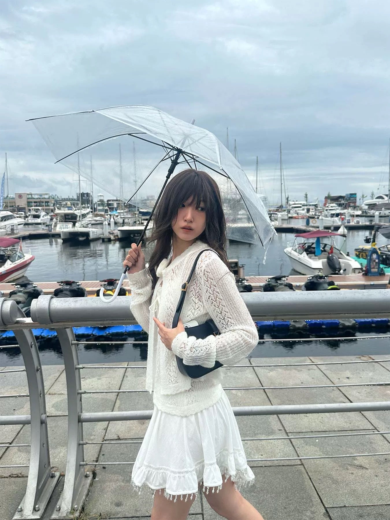 Get trendy with [Pacific Position] My Heart Is Full Of Dreams - Alpaca And Wool Sweater Set Christmas - Cardigan available at Peiliee Shop. Grab yours for $65 today!