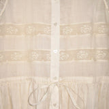 August Unicorn Swedish Summer 100% Linen Midi Dress