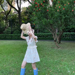 Get trendy with [SALE] Polka Candy floral mini dress - Dresses available at Peiliee Shop. Grab yours for $28 today!