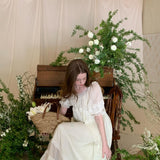 Customized Sewing Diary Handmade MidSummer Noon Cotton Dress