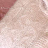 Get trendy with Soft Pink Age Wool Blended Sweater Hoodie - Sweater available at Peiliee Shop. Grab yours for $9 today!