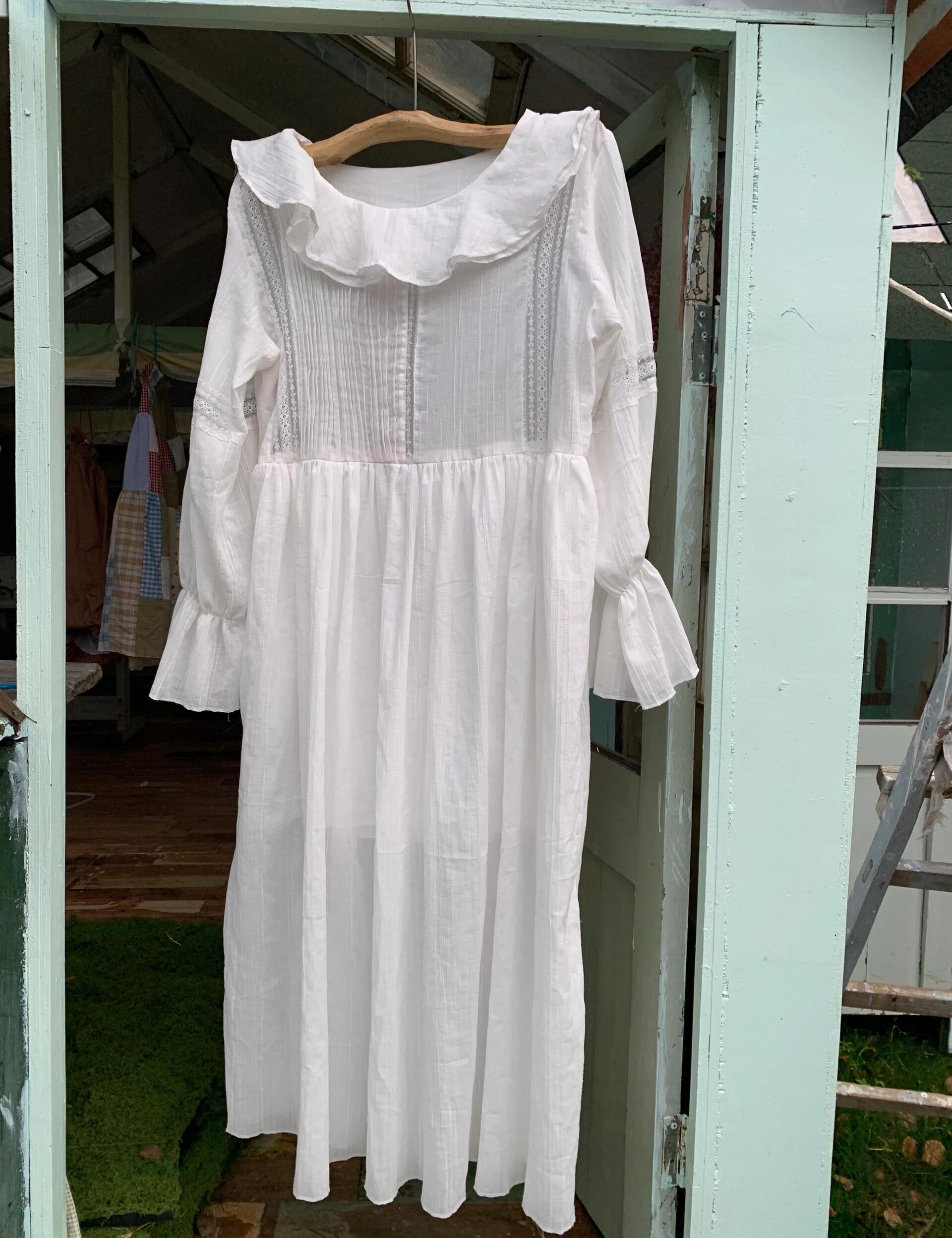 Get trendy with [Tailor Made] Fairy in the woods Handmade Cotton Dress -  available at Peiliee Shop. Grab yours for $89 today!