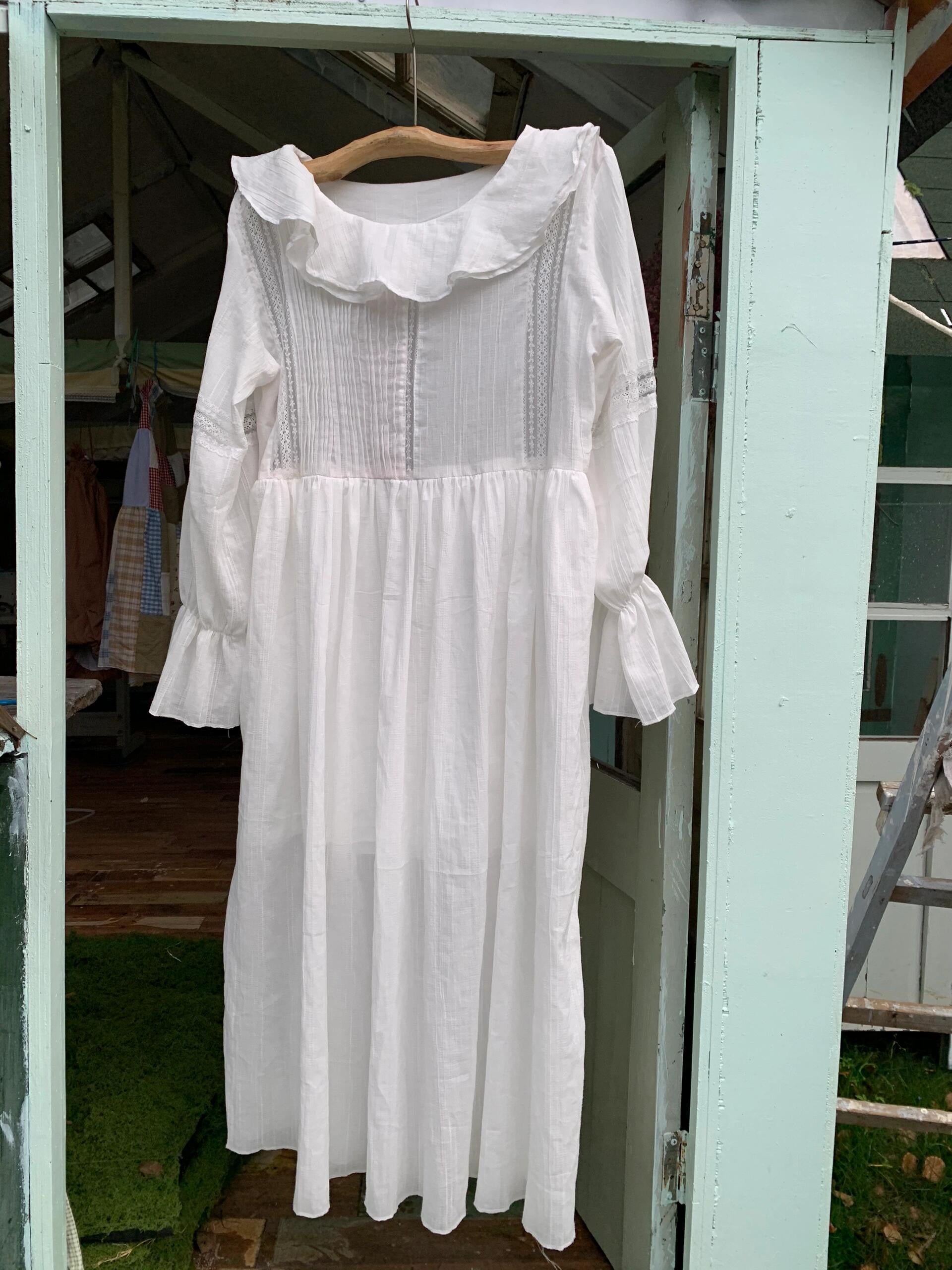 Get trendy with [Tailor Made] Fairy in the woods Handmade Cotton Dress -  available at Peiliee Shop. Grab yours for $89 today!
