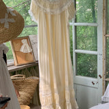 [Maßgeschneidert] Vintage Braut Maxikleid