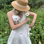 Get trendy with [Tailor Made] Pure Romance Handmade Cotton Dress -  available at Peiliee Shop. Grab yours for $89 today!
