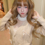 SheepKiss The Nutcracker Ballet Soft Girl Wool Cardigan