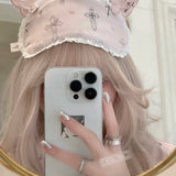 KittenClaw Pink EyeMask Tencel Lyocell Fabric
