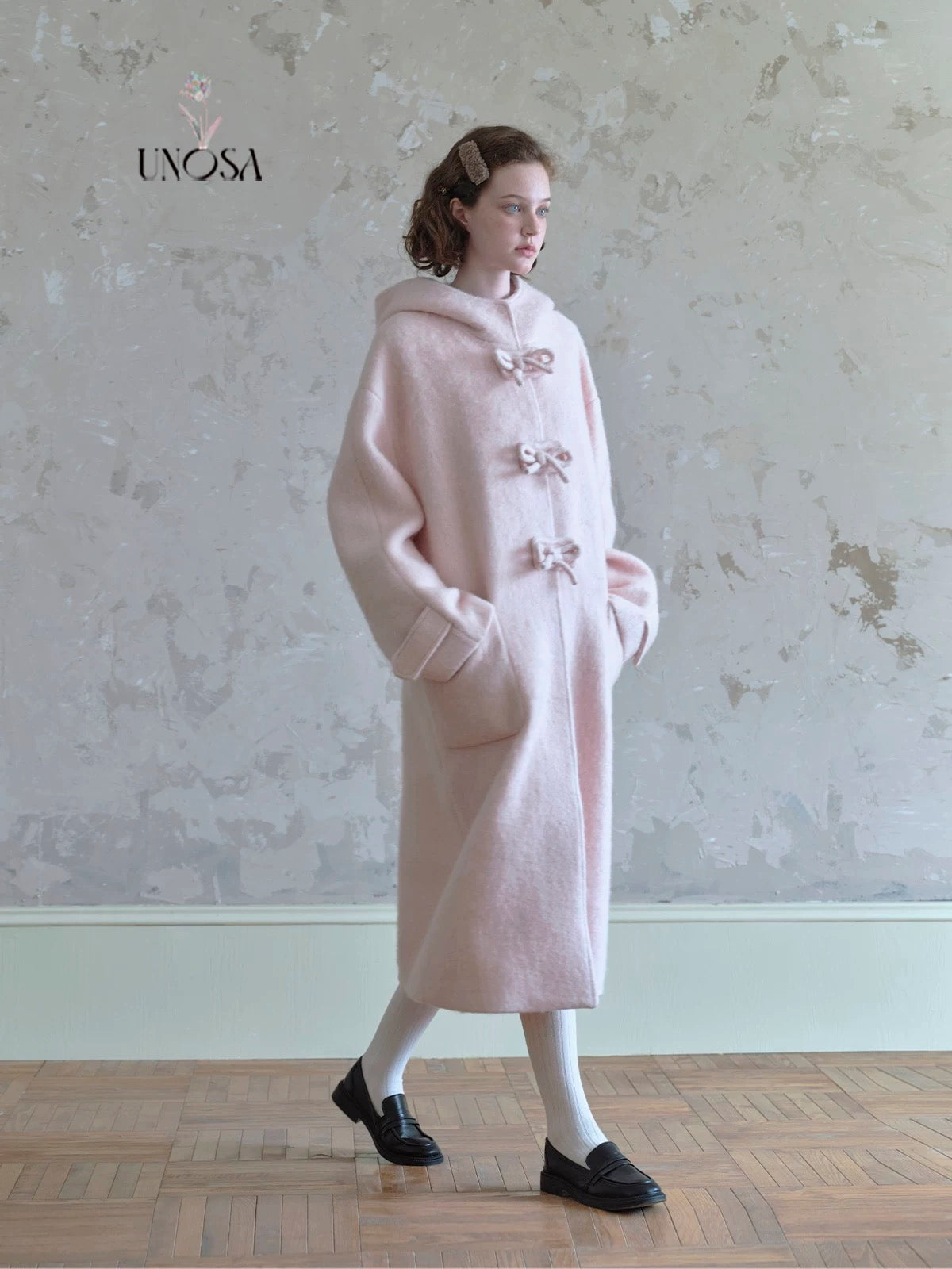 Get trendy with [UNOSA] In The Mood For Love Wool Coat Christmas - Coats & Jackets available at Peiliee Shop. Grab yours for $169 today!