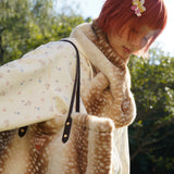 Sleepy Fairy Deer Tote Bag