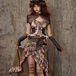Get trendy with [Blood Supply] Dragon Era steampunk Skirt with waist bag -  available at Peiliee Shop. Grab yours for $45 today!