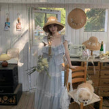 Customized Sewing Diary Handmade Seaside Walk Lyocell Set
