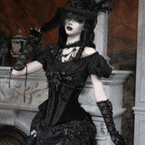 Blood Supply The Box Of Love God Velvet Corset