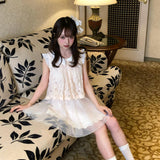 [Rose Candy] 花咲く午后 The Blooming Noon 2 in 1 Mini Dress
