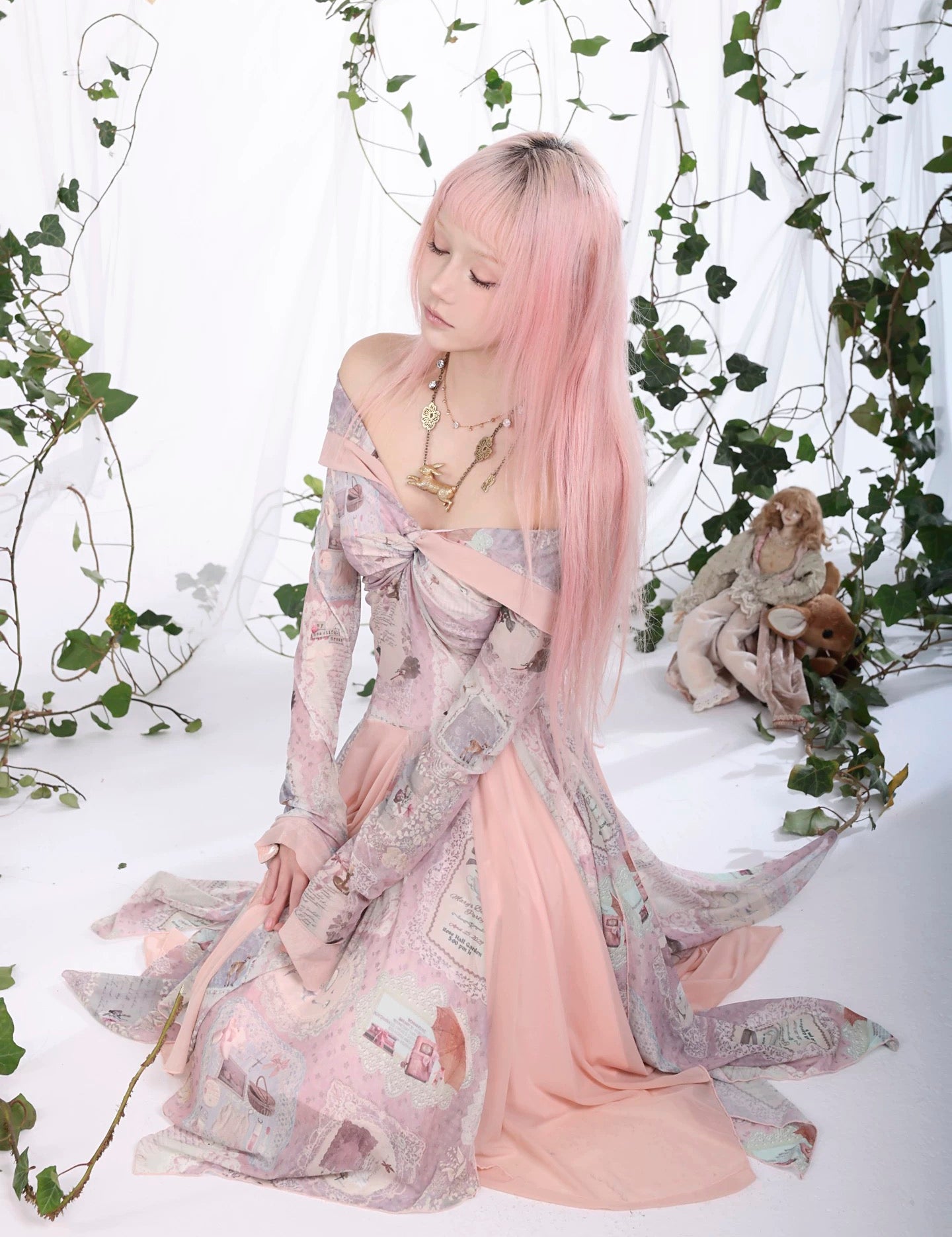 Rose Island Fairy Whisper Midi Dress