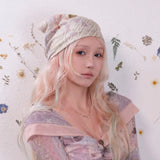 Rose Island Fairy Whisper Vintage Headscarf Small Square Scarf