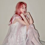 Get trendy with [August Unicorn] Rose romance transparent outer dress - Dresses available at Peiliee Shop. Grab yours for $75 today!
