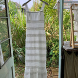 [Tailor Made] Sun Kissed Love Handmade Cotton Strapless Bridal Maxi Dress