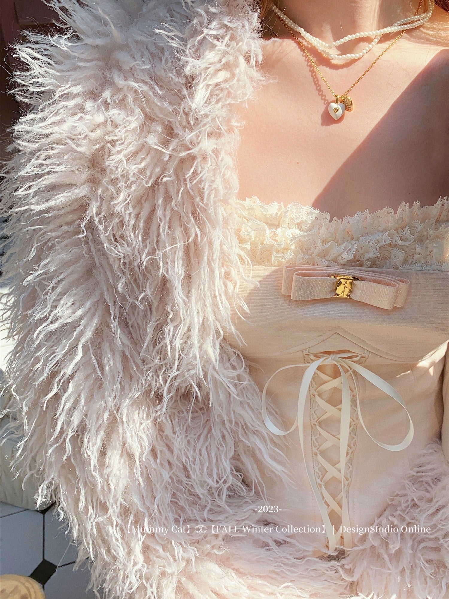 Get trendy with [Mummy Cat] Sweet Butterfly Bow Lace Camisole -  available at Peiliee Shop. Grab yours for $50 today!