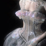 [Blood Supply] Silver Song Of Siren - Jellyfish Corset Mini Dress