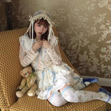 August Unicorn Rococo Lace 2 ways of wearing Cami top or mini skirt