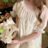 Customized Sewing Diary Handmade MidSummer Noon Cotton Dress