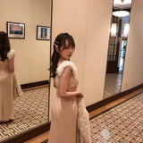 Get trendy with Mon Chérie Belle Charm Satin Midi Dress Evening Dress Christmas - Dresses available at Peiliee Shop. Grab yours for $36 today!