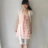 SicAstra Flower Diary Petal Cloud Babydoll Dress