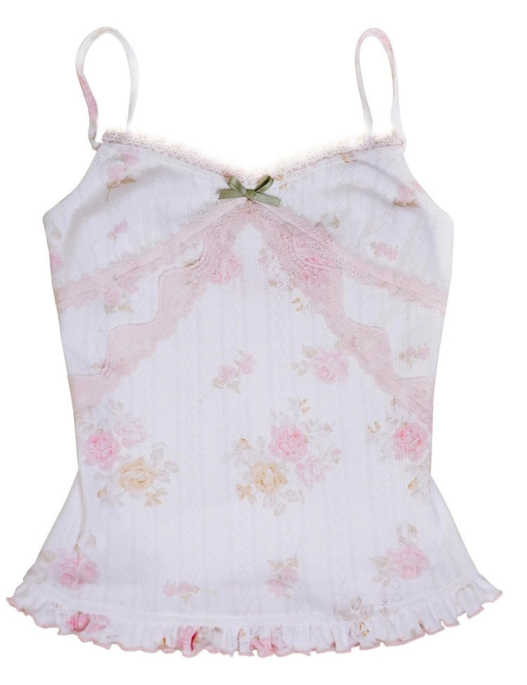 Rose Island Fairy Whisper Floral Tank