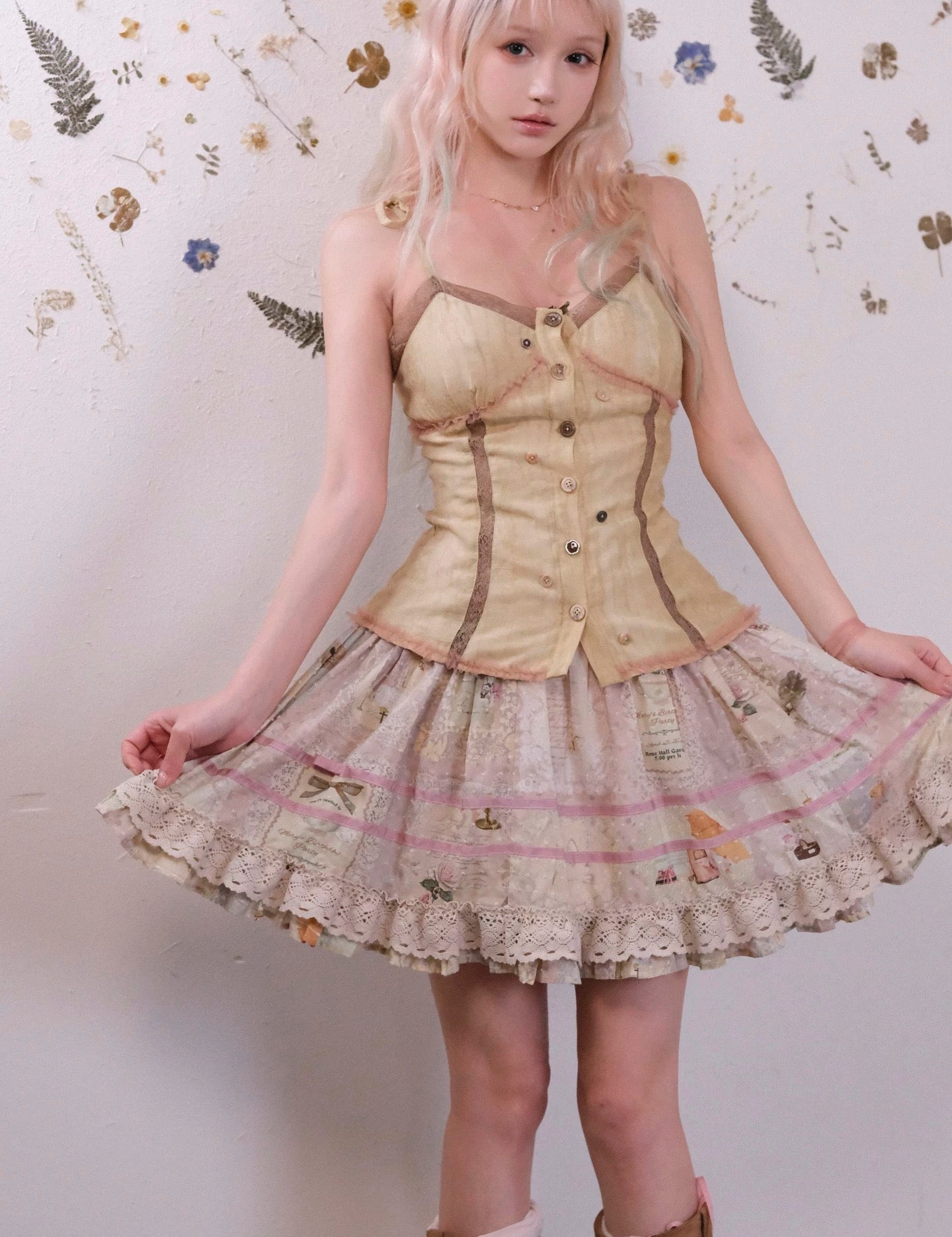 Rose Island Fairy Whisper Forgotten Island’s Little Post Skirt