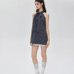 Get trendy with I don’t care about you - mini dress set made with suit fabric -  available at Peiliee Shop. Grab yours for $48 today!