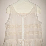 August Unicorn Swedish Summer 100% Linen Midi Dress