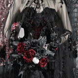 Blood Supply Christmas At Vampire Castle Midnight Thorn Veil Cape