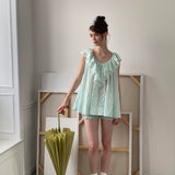 MineBeThyVers Mint Mambo Babydoll Set