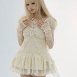 Rose Island Silk Wing Fairy Lace Top