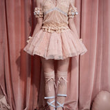 Blood Supply Pink Baroque Ballerina Skirt