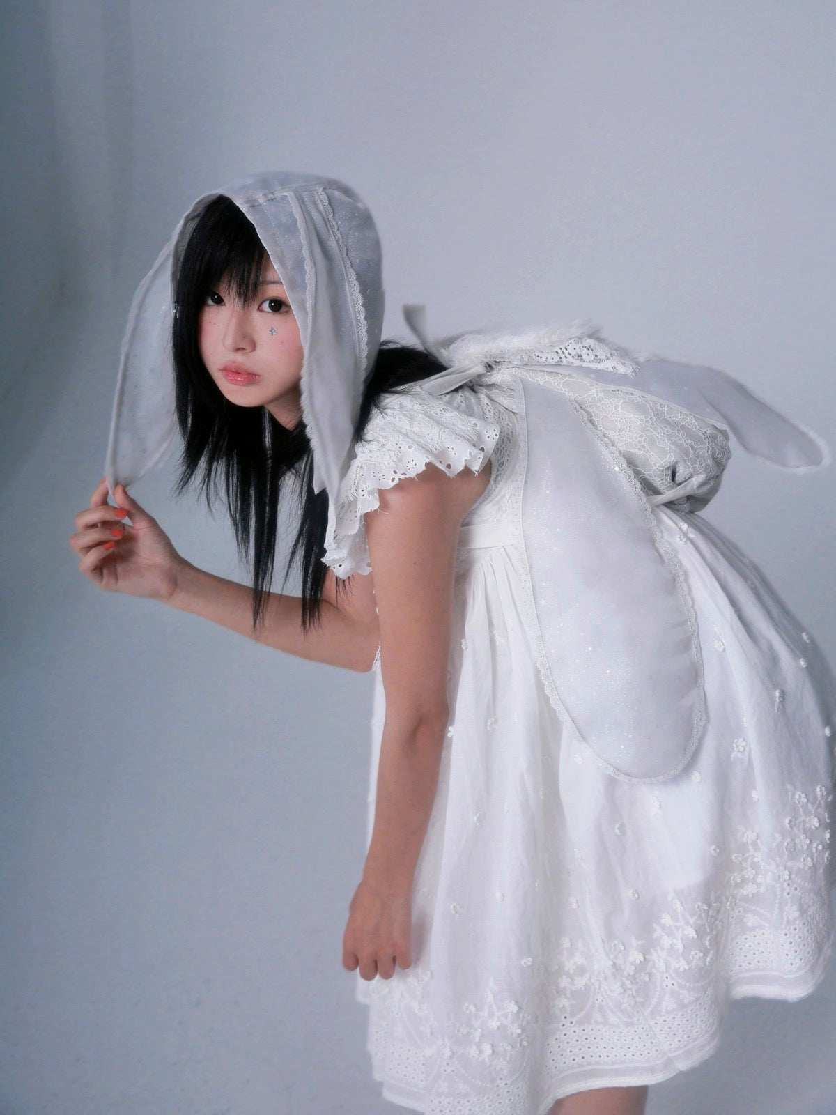Get trendy with Angel Energy Cotton Mini Dress - Dress available at Peiliee Shop. Grab yours for $56 today!